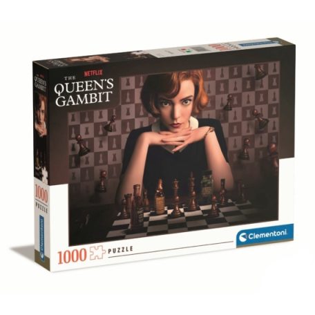 Clementoni kirakó, puzzle, 1000 db, The Queens Gambit - A vezércsel 39697