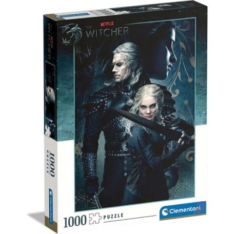 Clementoni kirakó, puzzle, 1000 db, The Witcher - Vaják - Ríviai Geralt 39702