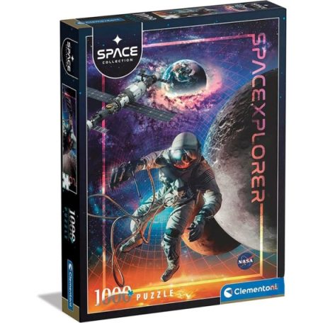 Clementoni kirakó, puzzle, 1000 db, Space Explorer 39717