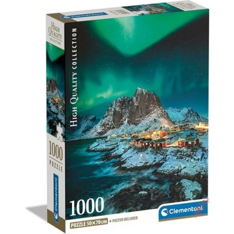 Clementoni kirakó, puzzle, 1000 db, Lofoten-szigetek 39775