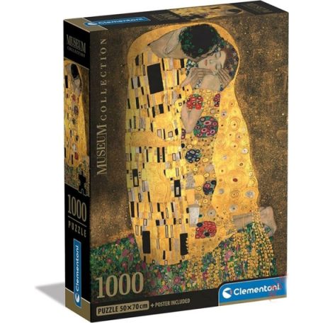 Clementoni kirakó, puzzle, 1000 db, A csók 39790