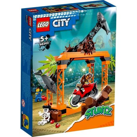 LEGO City Stuntz - 60342 - Cápatámadás kaszkadőr kihívás szett - 49561