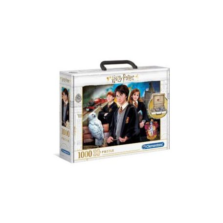Clementoni kirakó, puzzle, 1000 db, Harry Potter - bőröndben 61882
