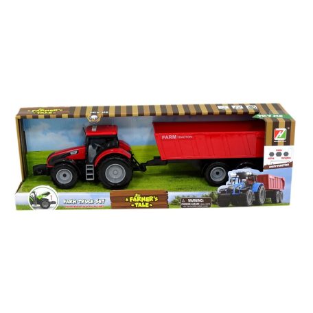 Traktor pótkocsival dobozban - 82120