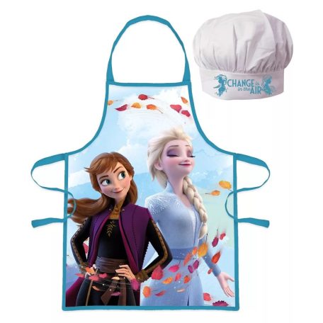 Gyermek konyhai kötény sapkával, Disney Frozen / Jégvarázs, EWA21531WD