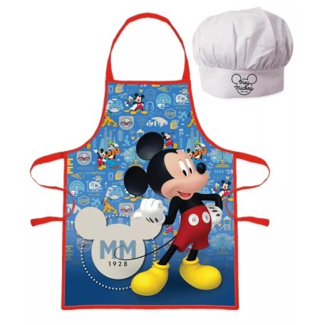 Gyermek konyhai kötény sapkával, Disney Mickey mouse / Miki egér, EWA21698WD