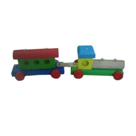 Fa Vonat, +1 vagon, 31x10 cm dobozban(vagy fóliában)