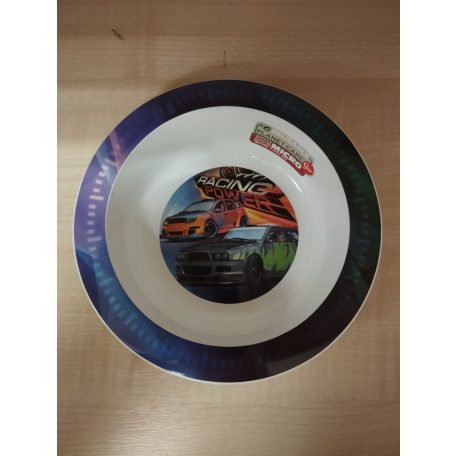 Racing Power mély tányér, 16cm,  műanyag - MTK005