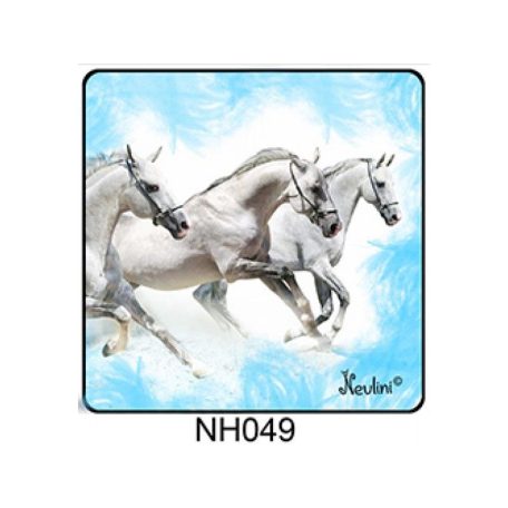 Hűtőmágnes lovas NH049
