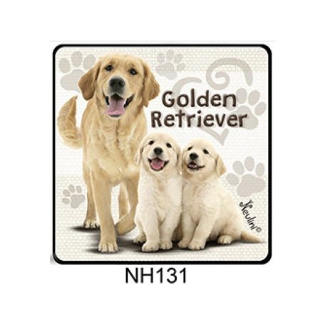 Hűtőmágnes kutyus Golden retriever NH131