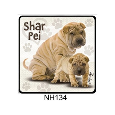 Hűtőmágnes kutyus Shar pei NH134