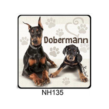 Hűtőmágnes kutyus Dobermann NH135