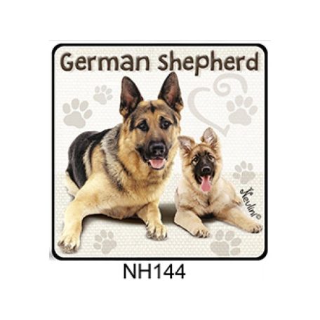 Hűtőmágnes kutyus German shepherd / Német juhász NH144