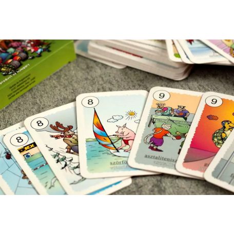 Osztókártya - készségfejlesztő játékkártya csomag - 01386