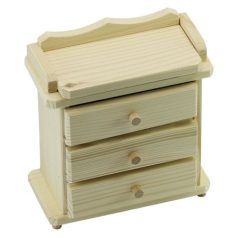 Bababútor komód, natúr fa, 1603260