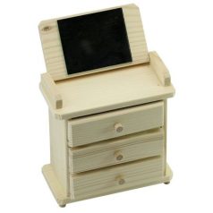 Bababútor komód, natúr fa, 1603260