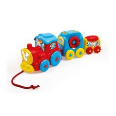 Bébi húzós vonat, Mickey egér, 27x18 cm dob.17168