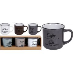 Bögre szett - 3 darabos - espresso - 330 ml - 19008