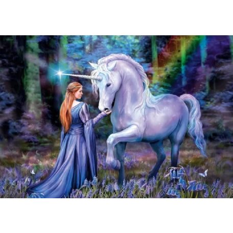 Clementoni kirakó, puzzle, 1500 db, Anna Stokes Blue Bell Woods 31821