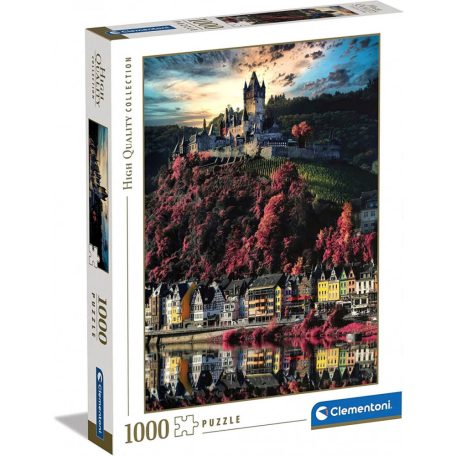 Clementoni 1000 db-os puzzle - High Quality Collection - Cochem-kastély 39648