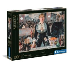   Clementoni kirakó, puzzle, 1000 db, Egy bár a Folie Bergeren 39661