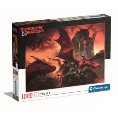   Clementoni kirakó, puzzle, 1000 db, Dungeons and Dragons - Vörös Sárkány 39735