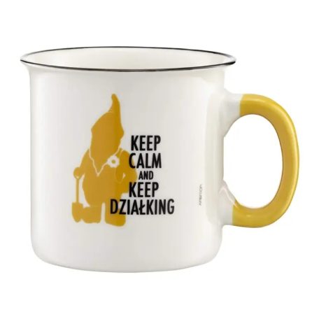 Ambition Bögre Keep calm and keep działking  / legyen nyugodt, és őrizze... 510ml 40040