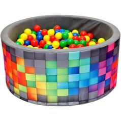   Mochtoys műanyag labdafürdő szett, 6,5cm, 100db-os Dtoys 458