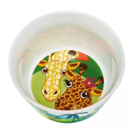 Gyermek tányér, porcelán 13cm, Junior Zoo Zsiráfos 57145