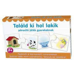 D-Toys Párosító játék, Találd ki hol lakik 645