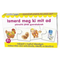 D-Toys Párosító játék, Ismerd meg ki mit ad 645