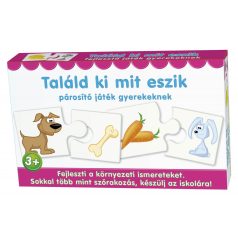 D-Toys Párosító játék, Találd ki mit eszik 645