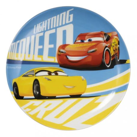 Disney Gyermek tányér, porcelán 19cm, Cars / Verdák 68395