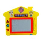 Rajztábla - mágneses - házikó - 31 x 26 cm - 71964