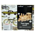 Robotime 3D fa puzzle mozdony - 81062