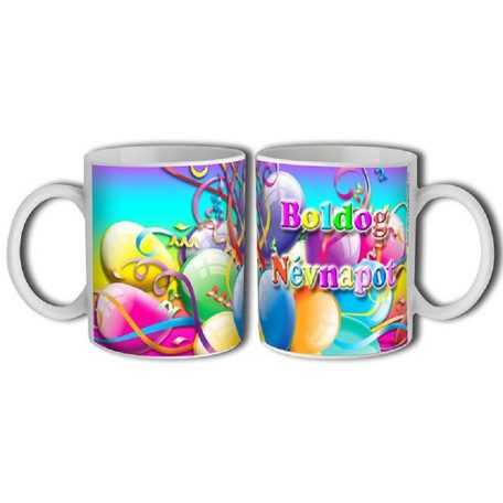 Bögre 300ml, Boldog névnapot New B020
