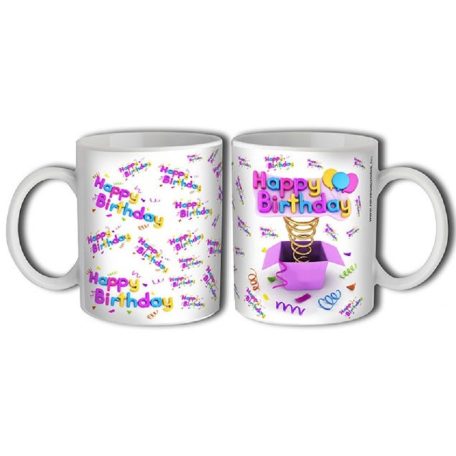 Bögre 300ml, Boldog szülinapot H.B. New B022