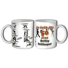 Bögre 300ml, Boldog szülinapot 50 New B038