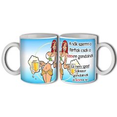 Bögre 300ml, A nők szerint a férfiak... New B047