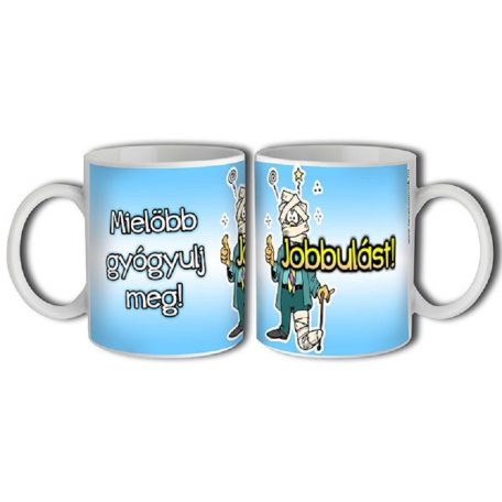 Bögre 300ml, Mielőbb gyógyulj meg New B078