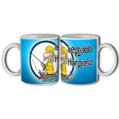Bögre 300ml, Legjobb horgász New B088
