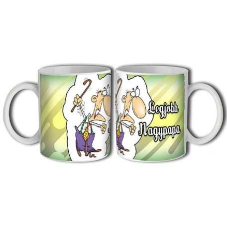 Bögre 300ml, Legjobb nagypapa New B090