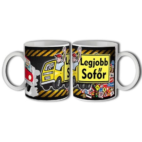 Bögre 300ml, Legjobb sofőr New B091
