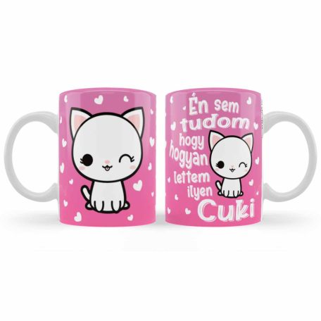 Bögre 300ml, Én sem tudom B1019