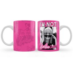 Bögre 300ml, I'm Not Barbie Girl B1038