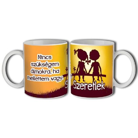 Bögre 300ml, Szeretlek New B104