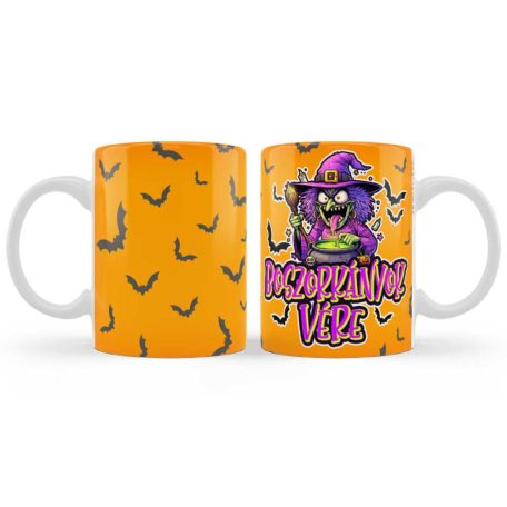 Halloween Bögre 300ml Boszorkányok vére B1233