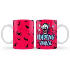 Halloween Bögre 300ml Halloweeni Vámpírok Könnye B1255