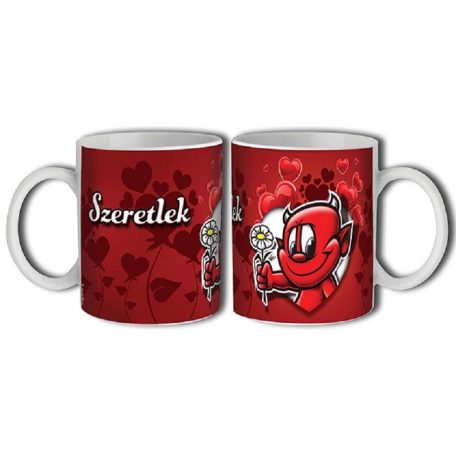 Bögre 300ml, Szeretlek ördög New B154