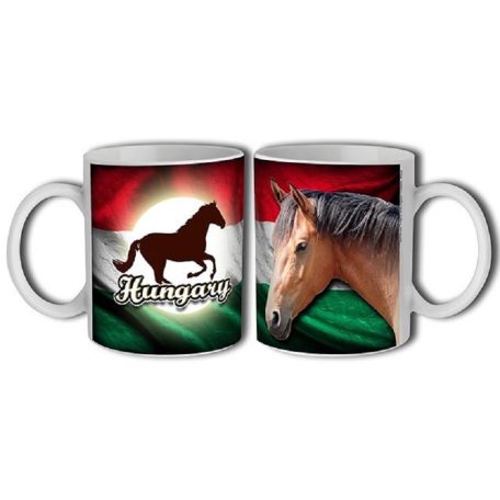 Bögre 300ml, Ló Hungary New B166